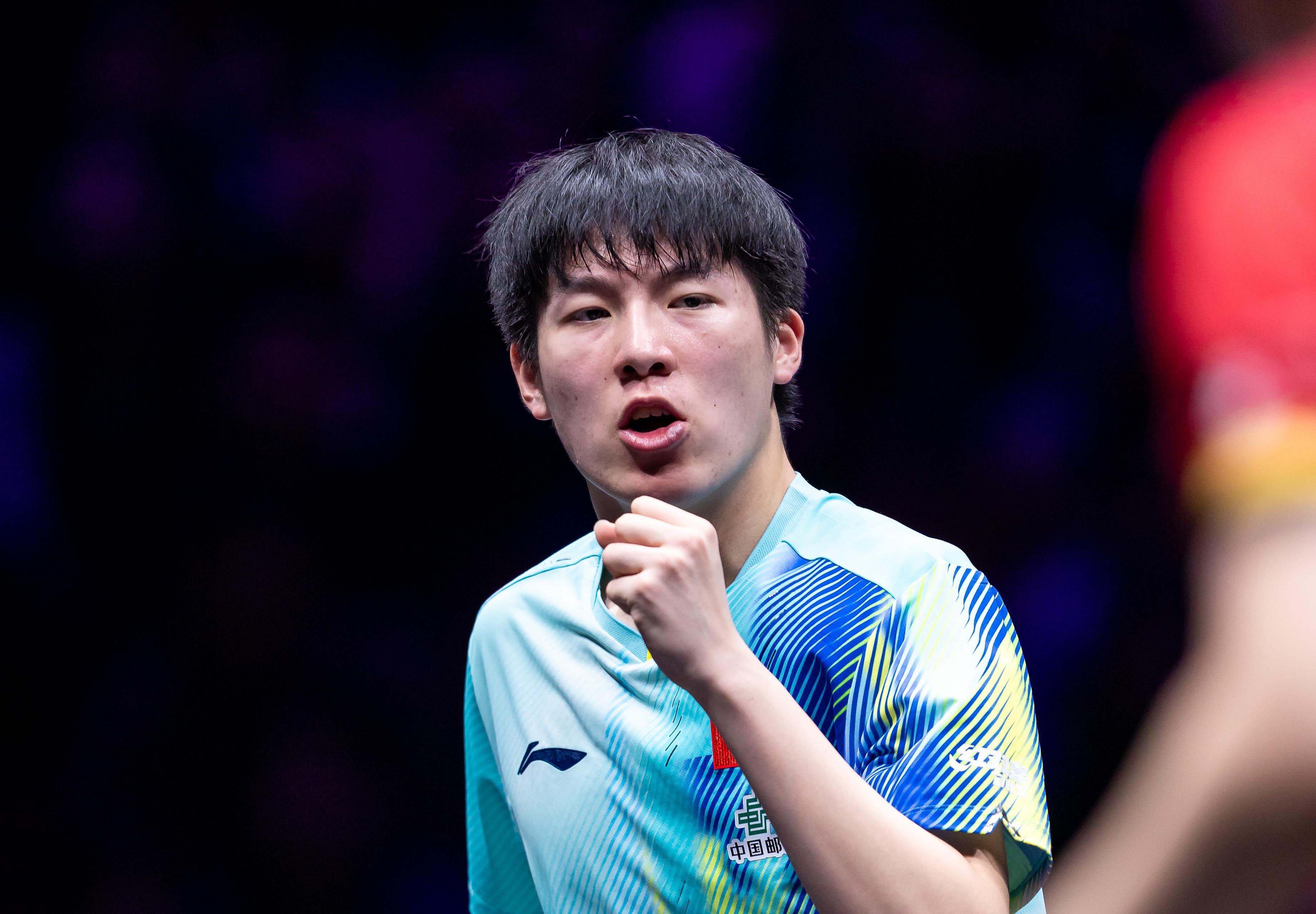 4-2进半决赛!国乒19岁1米86新星崛起大闪耀:王楚钦终于不孤单